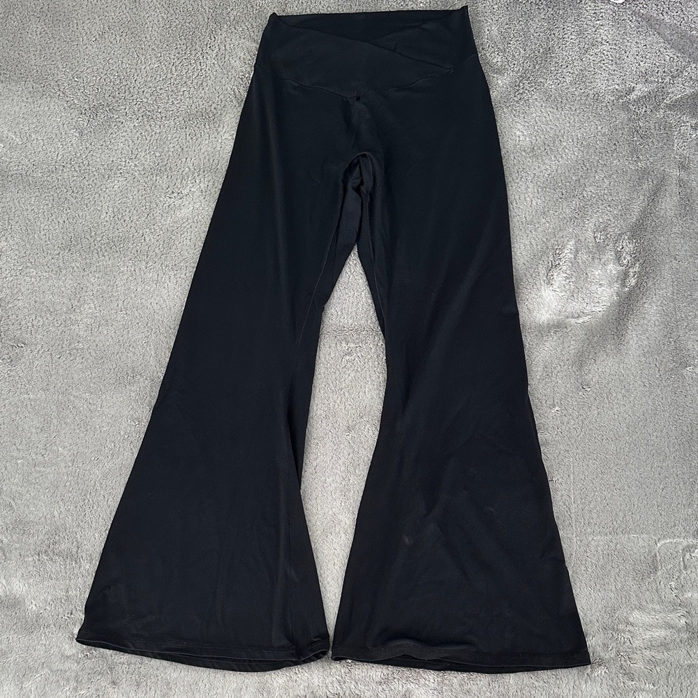 Black flare XL leggings